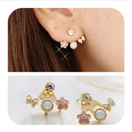 أقراط للأذن بشكل زهور راقية