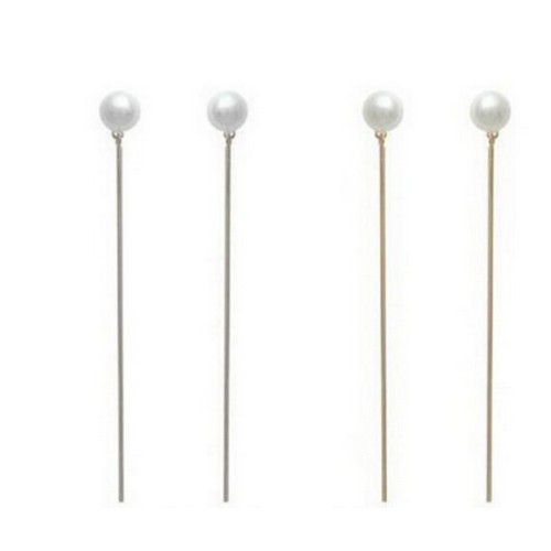 أقراط دبوسية طويلة 