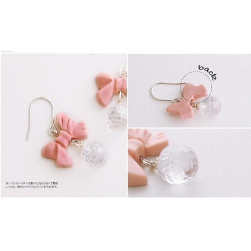 أقراط من الكريستال مناسب للفساتين