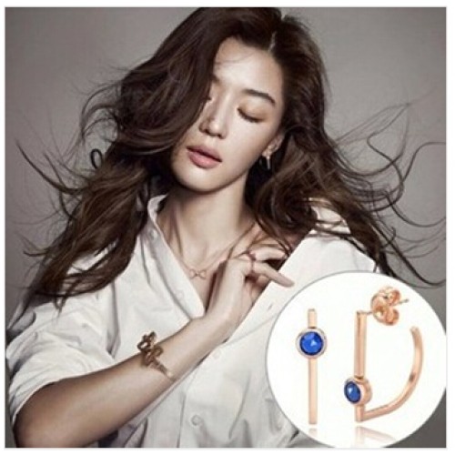 You hyun same paragraph D word earrings 2014 jewelry earrings from stars