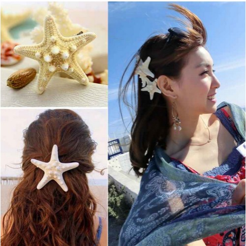 إكسسوار للشعر بشكل نجم البحر