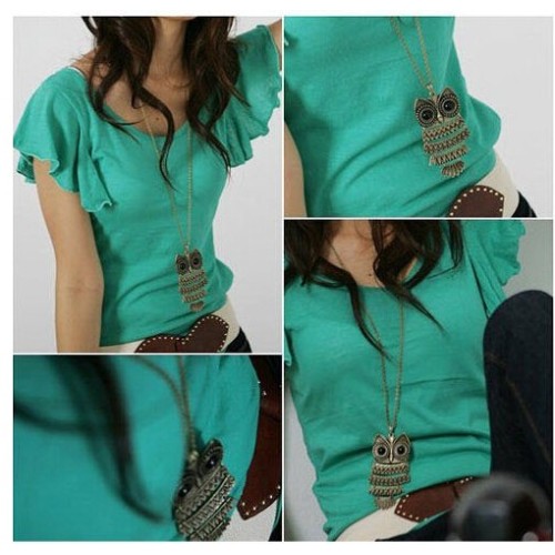 قلادة طويلة ألوان جميلة 