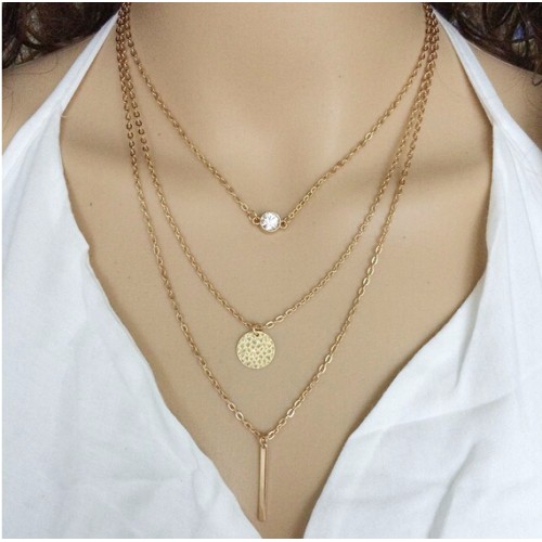 قلادة عدة طبقات تصميم رائع