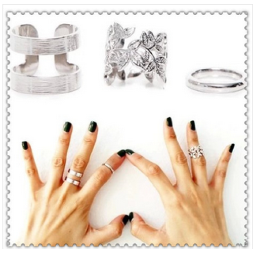 مجموعة خواتم تصميم شيك