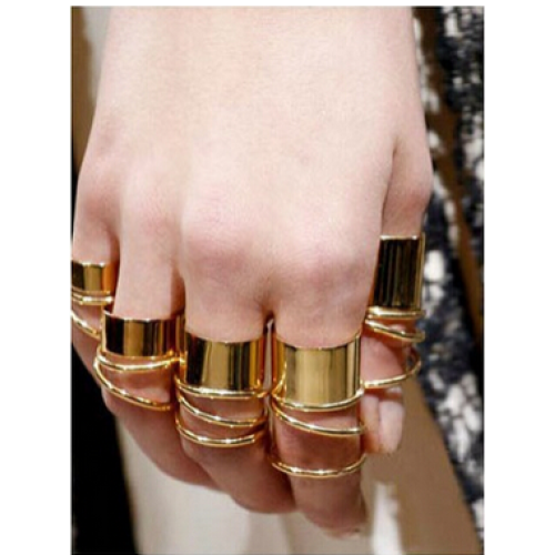 مجموعة خواتم جذابة وشيك 