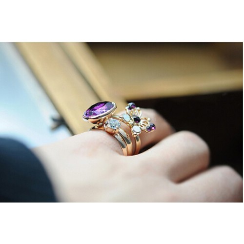 خاتم رائع من 3 قطع